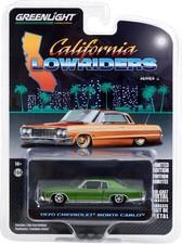 1970 Chevrolet Monte Carlo In Green In 164 Scale By Greenlight By Greenlight