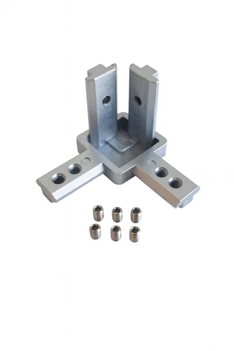 Profilverbinder Eckverbinder 3-Wege Eckwinkel 40mm Nut 8 Aluprofil item Profil