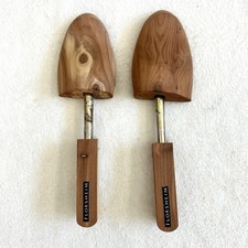 Florsheim Cedar Wood Shoe "S" Trees Dress Shoe Stretcher Inserts Adjustable