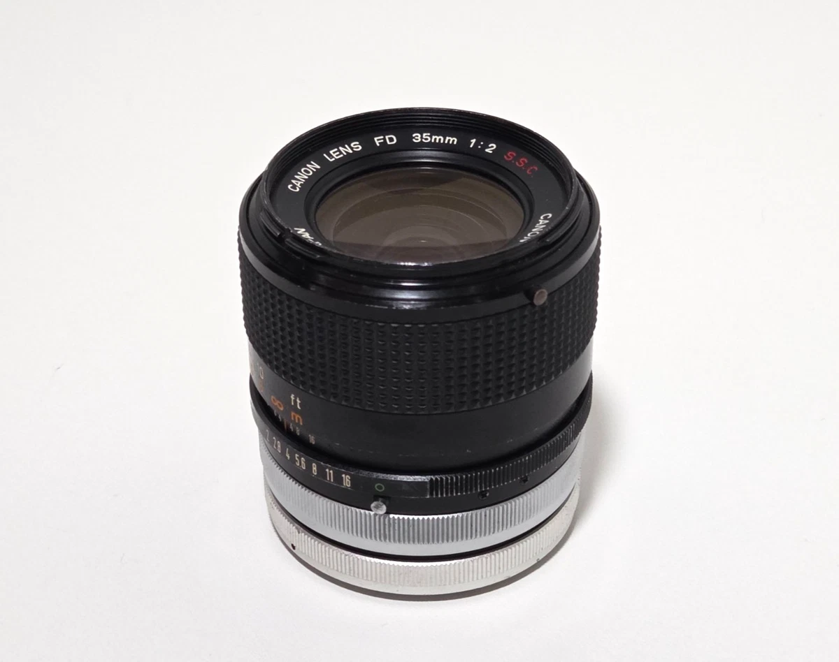 Canon FD 35mm f/2 Camera Lenses for sale | eBay