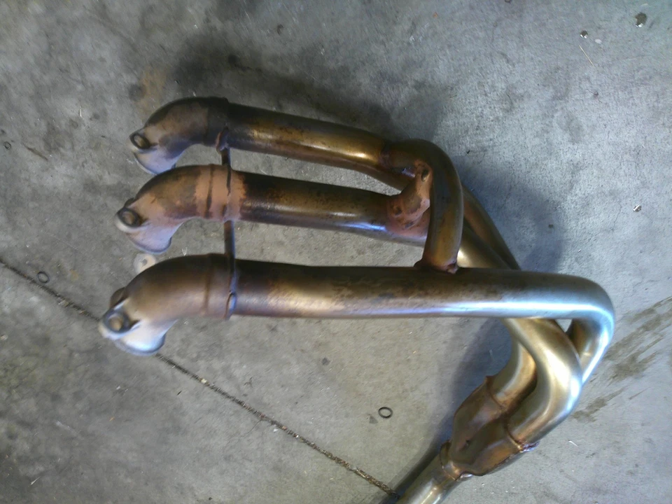 1999-2001 Triumph Speed Triple 955i sistema de exaustão completo de fábrica OEM - Imagem 3 de 4