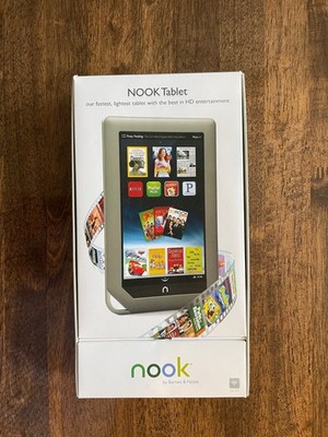 Barnes & Noble NOOK BNTV250 (Wi-Fi) - 16GB Color WORKS - Factory Reset