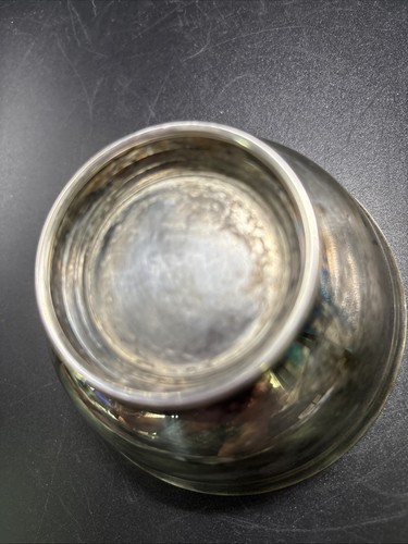 Vintage Oneida Paul Revere Reproduktion Silber Teller Fußschale 4" Silverplate - Bild 5 von 21