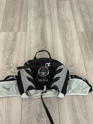 OSPREY Talon 6 Hydration Waist Pack Black For  Two Bottles fanny pack