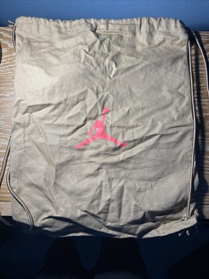 (WITH LACES) Travis Scott Cactus Jack Jordan 6 British Khaki Drawstring Bag Nike