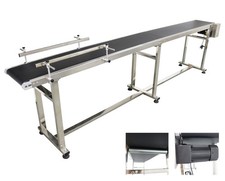 110V 118×15.7 PVC Belt Conveyor Electric Tra...