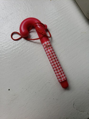 VINTAGE 1976 1988 SANRIO HELLO KITTY MINI CANDY CANE PEN MARKER RED JAPAN - Picture 6 of 7