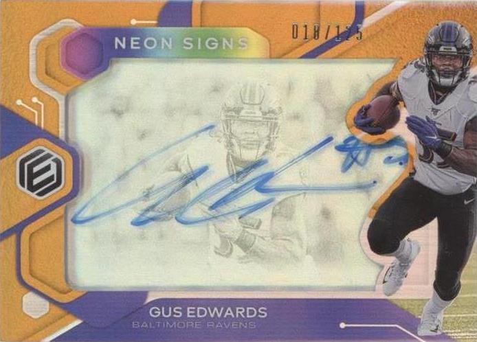 2020 Panini Elements Gus Edwards #NS-GE - 1 of 2