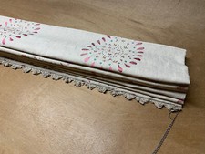 Susie Watson Embroidered Malathi RomanBlind,Fan Edge Made To Measure All Colours