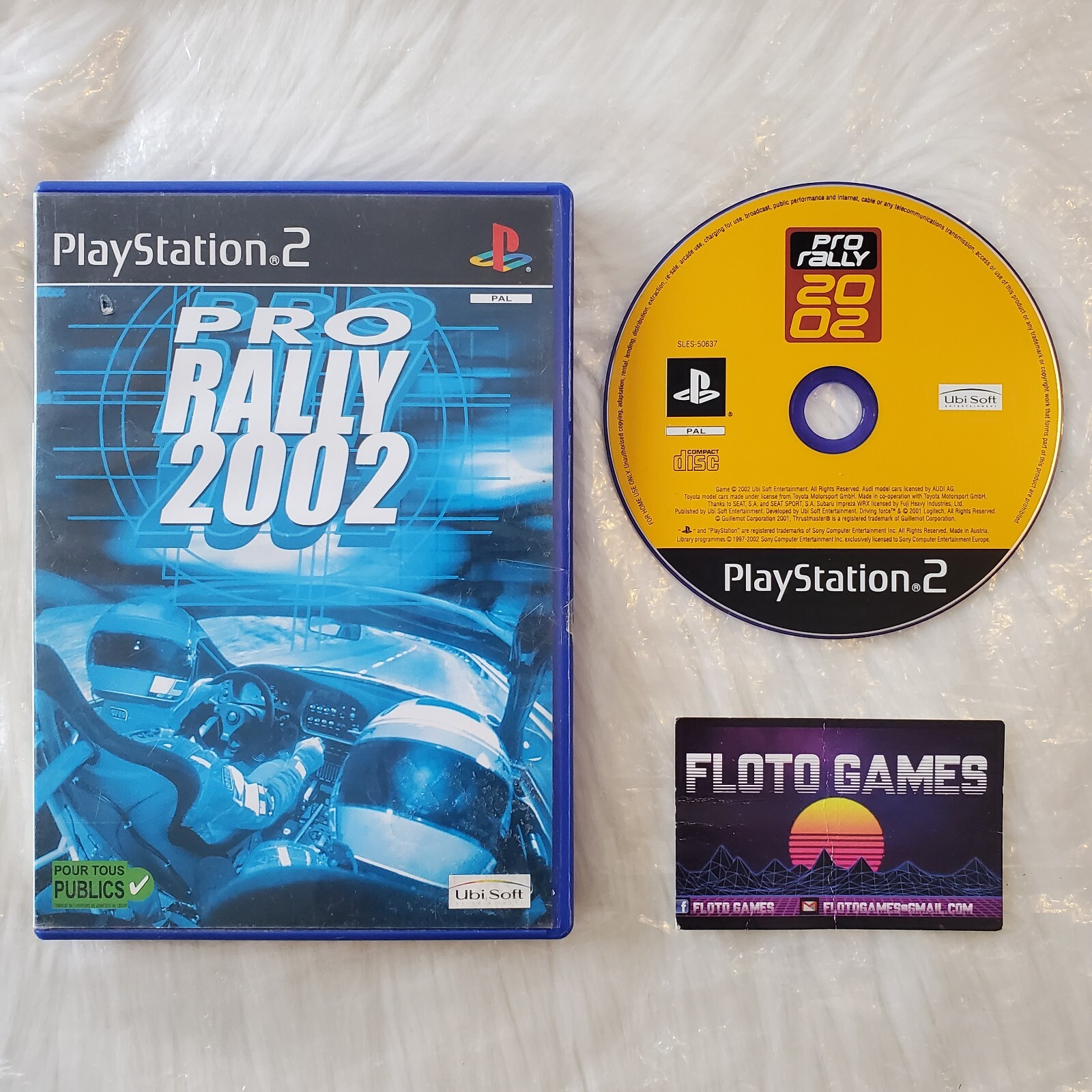 Jeu Pro Rally 2002 pour Playstation 2 PS2 PAL FR en Boite - Floto Games