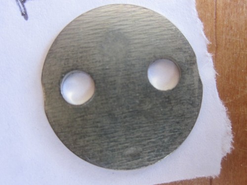 Wisconsin 93C21-182 Throttle Plate 53/64 x 50/64," +/- 1/64 - Picture 4 of 4