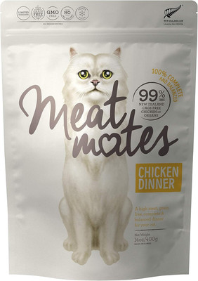 Chicken Dinner, Grain-Free Freeze Dried Cat Food 14Oz