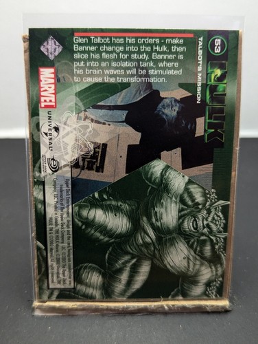 The Incredible Hulk Film And Comic Cards Upper Deck 2003 (Pick Your Card) - Picture 109 of 213