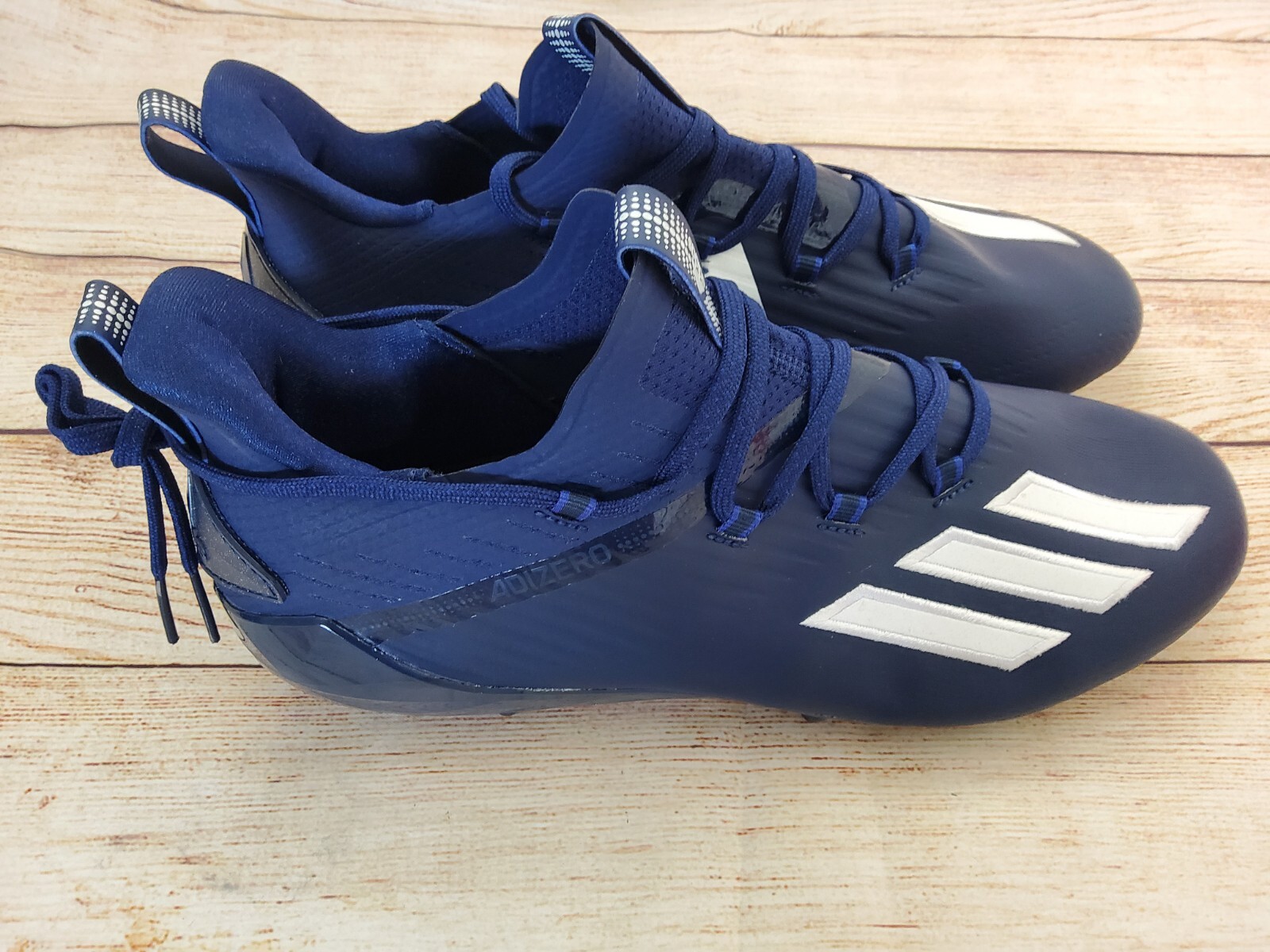 Rare Adidas Adizero Football Cleats Navy Blue FX1255 Sz 12.5 eBay