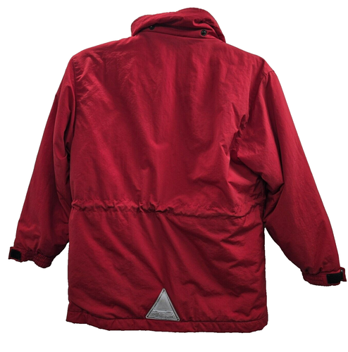 LL Bean Coat Kids Medium Jacket Red Boys Girls Winter Snow Warm Parka Insulated - Picture 3 of 10