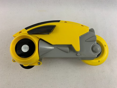Vintage 1981 TOMY Walt Disney Yellow Tron Light Cycle - USED/ Loose, No Figures