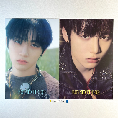 boynextdoor テサン　why BOYNEXTDOOR TAESAN WHY.. Official Merch Concept Photo 2ea DAZED
