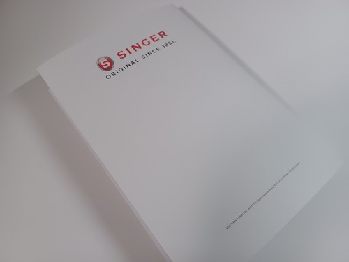Singer SC220 Manual Instructions, (Repr.) - Picture 11 of 11