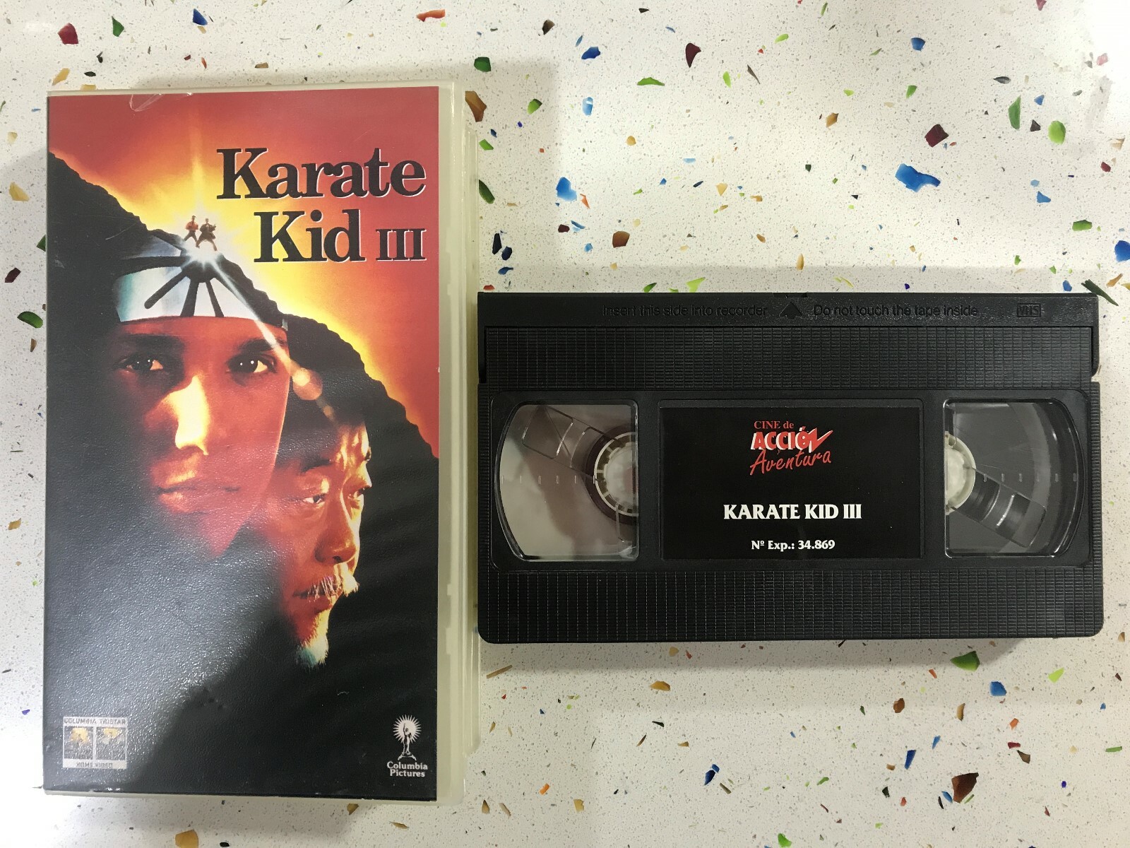 Karate Kid 3 III Tape VHS Columbia Pictures The Karate Kid Part III