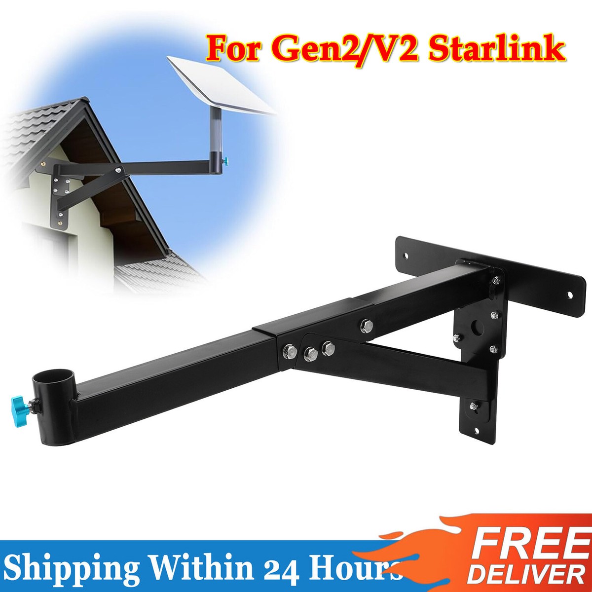 Heavy Duty Starlink Mounting Kit Starlink Long Wall Mount For Gen 