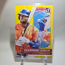 2022 Panini Donruss Yordan Alvarez Diamond Kings Yellow Houston Astros