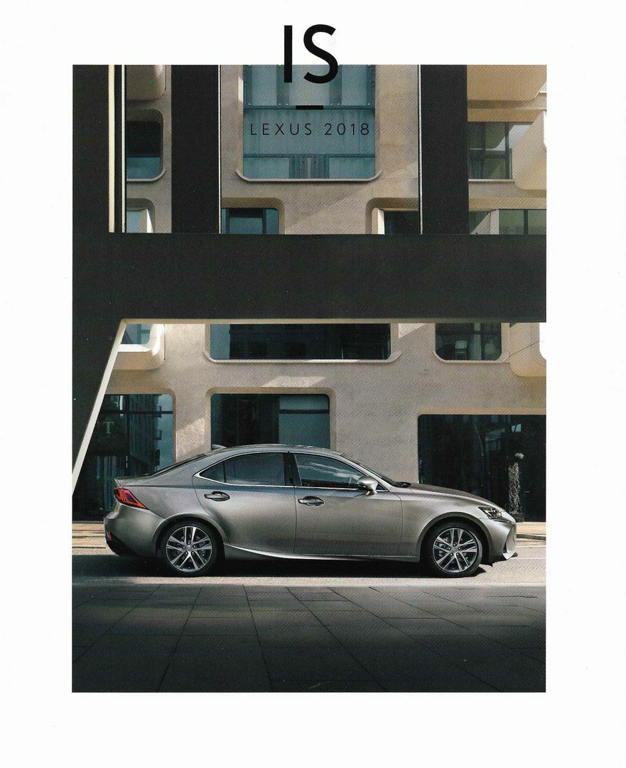 2018 18 Lexus IS ISF original sales brochure | eBay