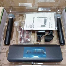 New BLX288 BETA58A Handheld Wireless Microphone System Come With 2 Microphone US