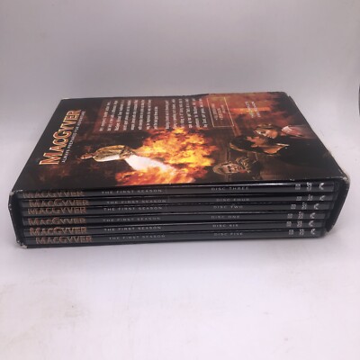 MacGyver - The Complete First Season (DVD, 6-Disc Set) 97360405422