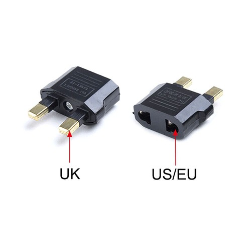 Convertidor adaptador de salida de CA para cargadores de alimentación de CA de pared de viaje UE/UE/EE. UU. - Imagen 9 de 11