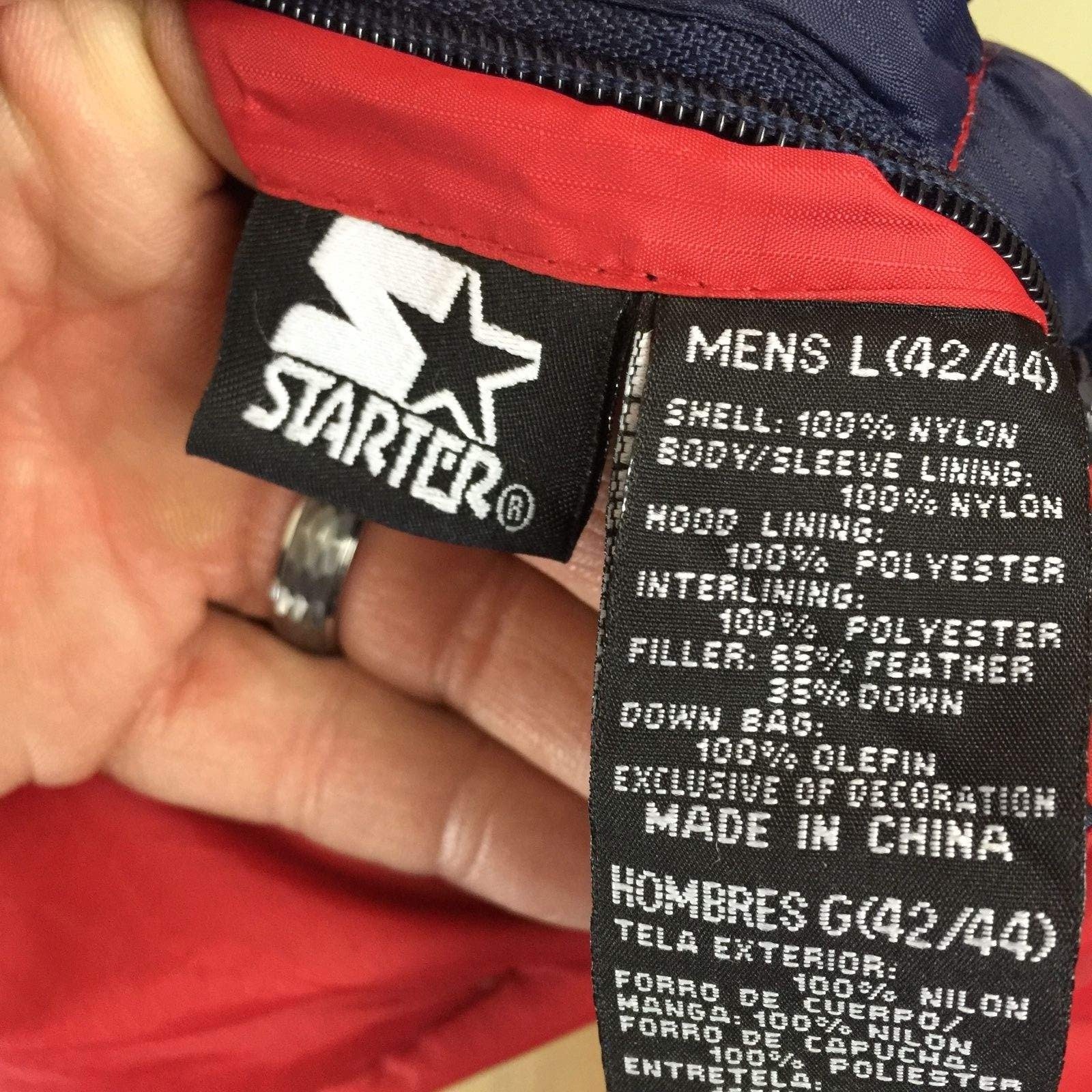 STARTER Reversible Down Filled Coat Removable Sle… - image 9