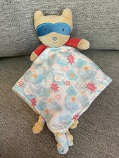 Mary Meyer Stuffed Animal Security Blanket, 13 x 13-Inches, Lil' Hero