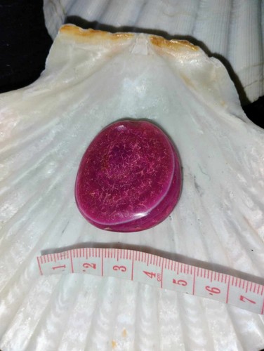Grande Rosa Rayas - Bandas Ágata Piedras Tumbar Varios Elige Bolsa Regalo Gratis - Imagen 21 de 39