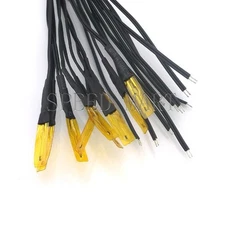 10 x 100K 1% 3950 Film Type Temperature Sensor NTC Thermistor & 0.5m Wire