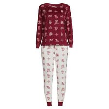 NWT, Women's Harry Potter Plush PJ Pajama Soft Velour 2 Piece Set, Size Large