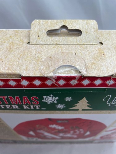 Kit Suéter Feo Navidad Hombre Grande Rojo Cayena - Imagen 3 de 4