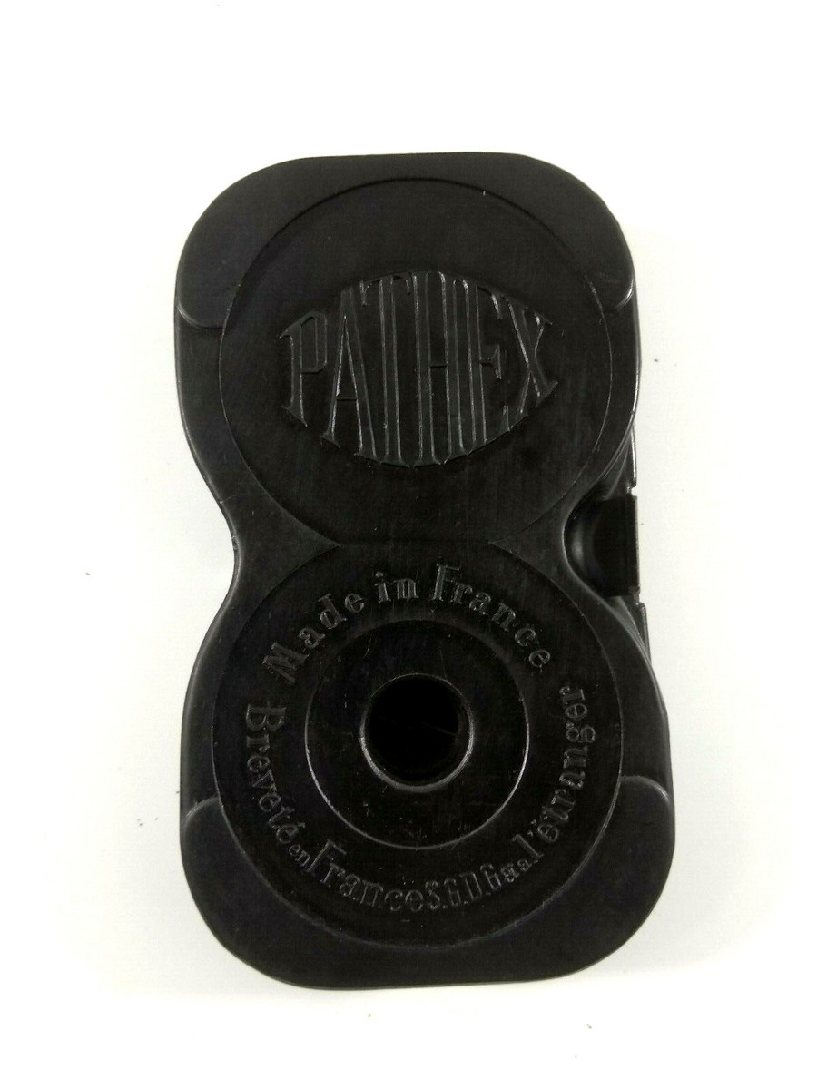ANCIENNE CAMERA PATHE 9.5mm AVEC ETUI CUIR D'ORIGINE - VINTAGE CAMERA