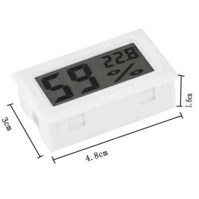 Digital Hygrometer + Thermometer Mini LCD Display Tester Feuchtigkeit Temperatur