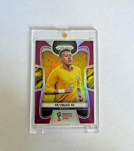 2018 Panini Prizm World Cup - Purple Prizm #25 Neymar Jr /99 Brazil