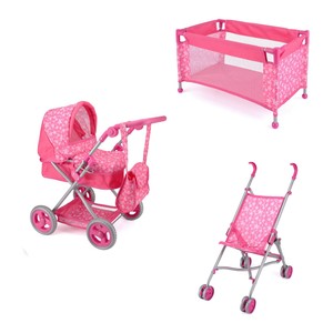 pink pram stroller