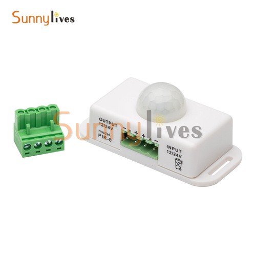 Automatic DC 12V-24V 6A/8A infrared PIR Motion Sensor Switch For LED Strip Light - Picture 18 of 31