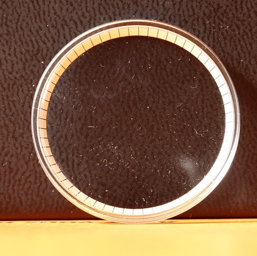 Verre De Montre Rond Avec Bague Métal – Diamètre 27,9 Mm – Blanc – Pièce Horlogerie