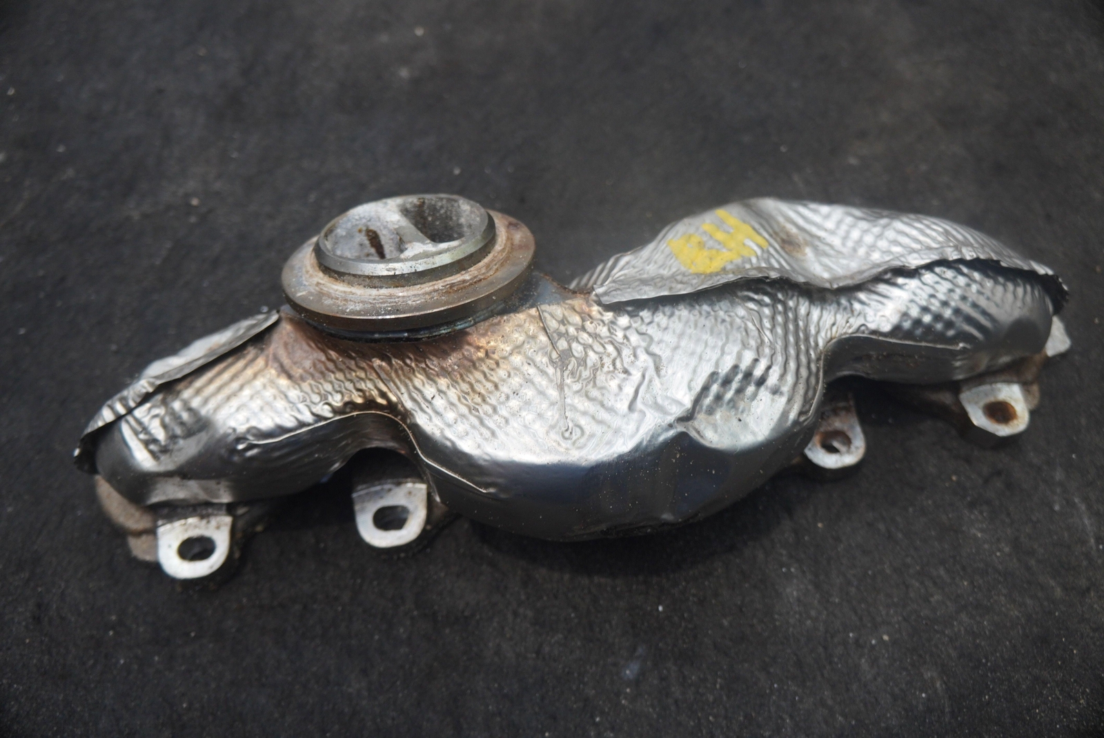 Left Engine Exhaust Manifold Header Pipe 0P2253033A OEM Lamborghini Urus *Note*