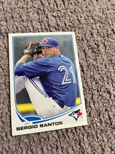 2013 Topps Series 2  Toronto Blue Jays Baseball Card #363 Sergio Santos