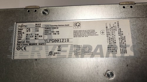 Fujitsu PY Primergy BX924 S4 CTO Server S26361-K1451-V100 No ram No CPU's - Picture 4 of 4