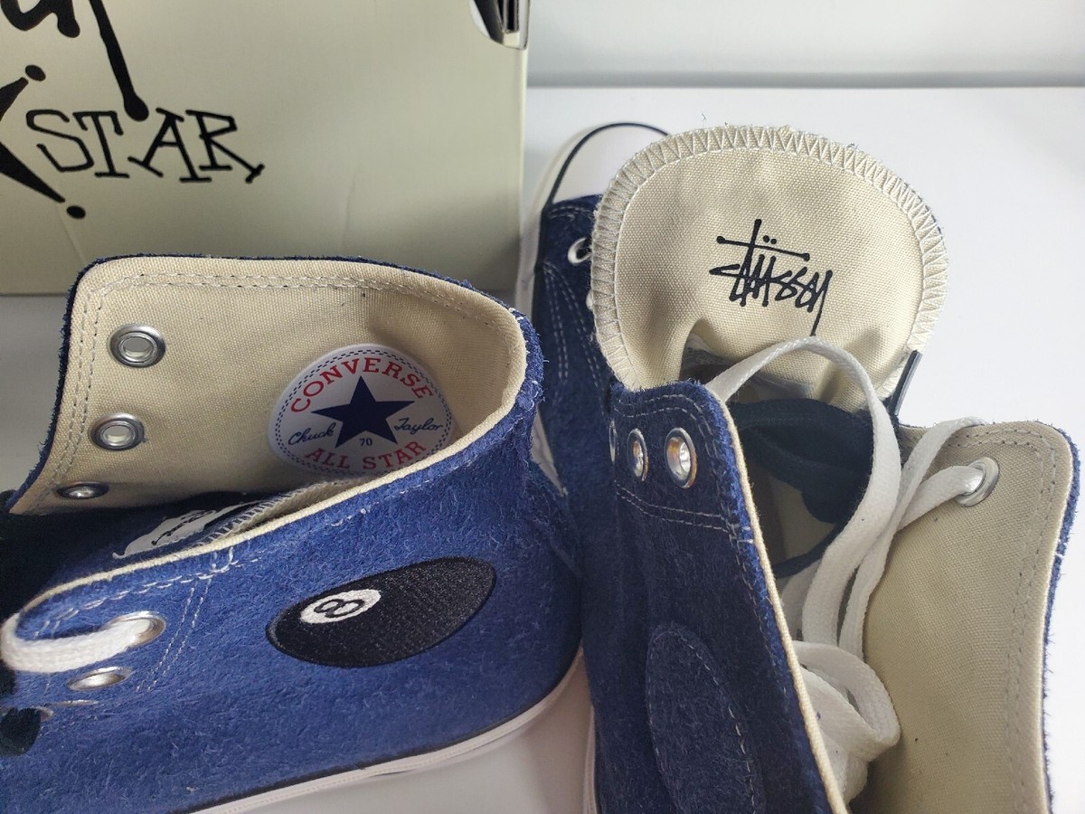 CONVERSE x STÜSSY 8 Ball Chuck Taylor All-Star 70 HI A03711C CONVERSE x STÜSSY 8 Ball Chuck Taylor All-Star 70 HI A03711C