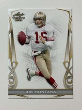 2023 Leaf Trinity Football Mega Box Base #34 Joe Montana