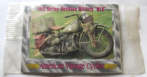 TARJETAS DE COLECCIONISTA AMERICAN VINTAGE CYCLES, SELLADAS DE FÁBRICA - Imagen 1 de 2