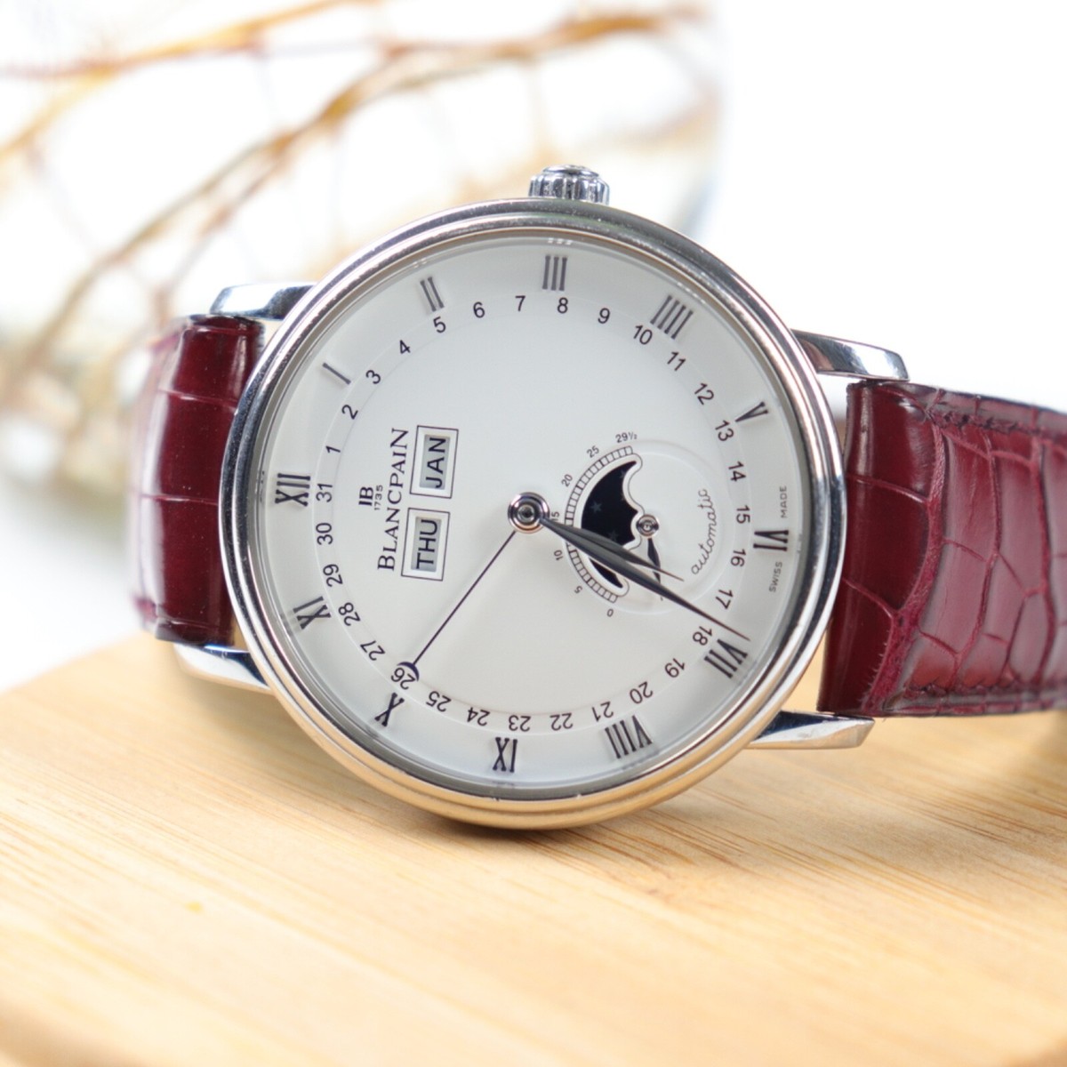 Blancpain Villeret Quantième Complet 38mm 6263-1127-55A