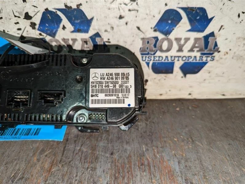 Temperature Control 156 Type US Market Fits 15-20 MERCEDES GLA-CLASS 225802 - Image 4 of 4