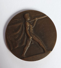 Medaille --Schweizer Schwerathletik Meisterschaften Z&uuml;rich L. A. 1939--